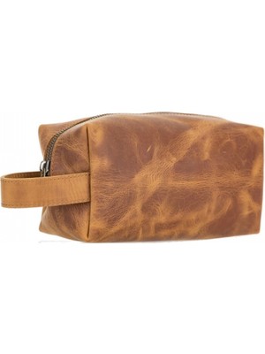 Pileli Store Deri Bakım ve Seyahat Çantası, x Beden, G19 Taba