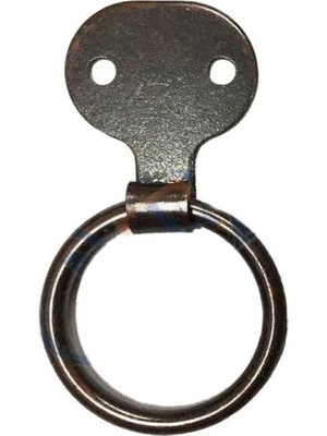 Pileli Store Halkalı Tablo, Çerçeve Askısı, Büyük, 25X47MM, Eskitme - 100 Adet