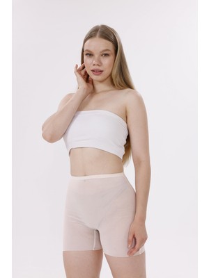 Pileli Store Freshness 0024 Lazer Kesim Tül Boxer Korse