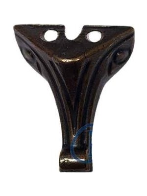 Pileli Store Moda Ahşap Sandık Ayağı, Kutu Ayak 2,5 cm - Eskitme, 100 Adet