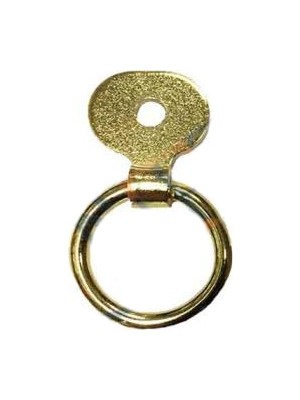 Pileli Store Halkalı Tablo, Çerçeve Askısı, Küçük, 15X28MM, Sarı - 1 Adet