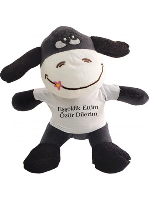 Pileli Store Oyuncak Peluş Eşek Eşeklik Ettim Tişörtlü