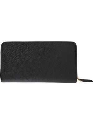 Pileli Store Seville Deri Kadın Cüzdan Flb1 Siyah