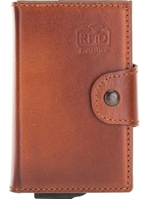 Pileli Store Mondello Magic Deri Kartlık RST2EF Taba