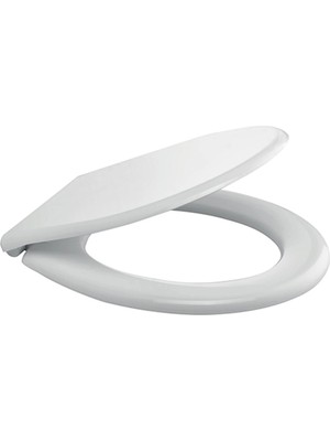 Pileli Store Süngerli Klozet Kapağı Oval