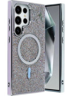 Pileli Store  Samsung Galaxy S23 Ultra Helen Magsafe Kapak - Rainbow