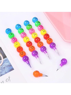 Pileli Store Emojili Yumurtlayan Kalem Seti 4'lü