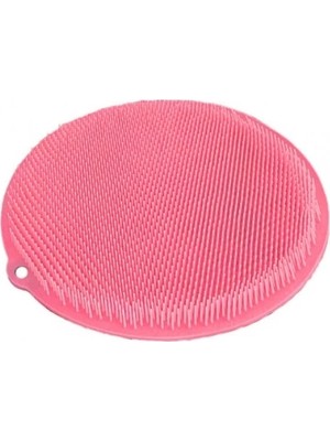 Pileli Store Yuvarlak Vantuzlu Banyo Sırt Kese Matı 26 cm
