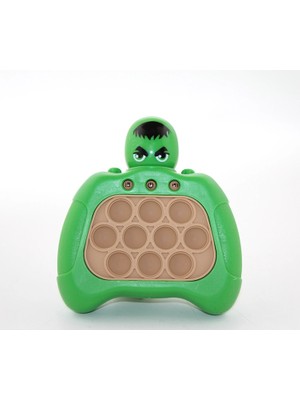 Pileli Store Işıklı Müzikli Pop-It Hulk Tasarımlı