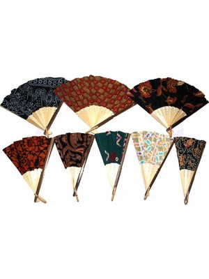 Pileli Store Bambu Bez Yelpaze Küçük