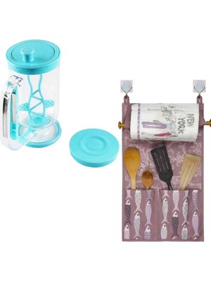 Pileli Store Pratik Ölçekli Pankek Kek Krep Akıtma Makinesi Kolay Kullanım, Cepli Kağıt Havluluk Hediyeli