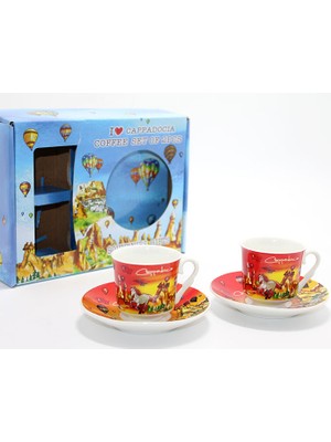 Pileli Store Yöresel Ikili Fincan Seti Model 1