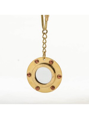 Pileli Store Pirinç Lumbuz Anahtarlık