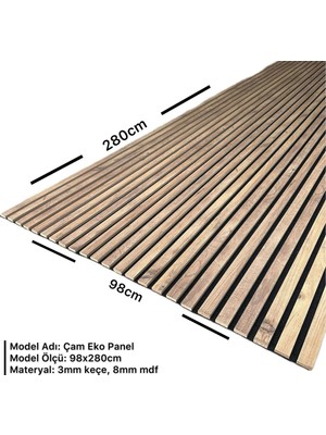 Vintage Keçeli Slim Panel Nry 004