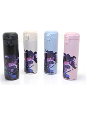 Pileli Store Anime Baskılı Termos Model 4