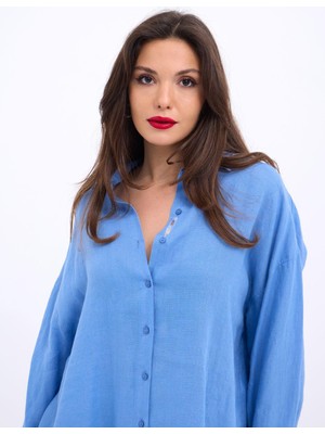 Modaurul 6758 Gömlek-Mavi