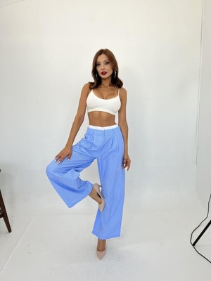 Modaurul 7109 Pantolon-Dallas Çizgili