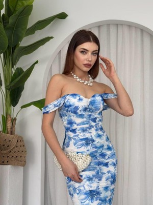 Modaurul Peran Büzgülü Elbise