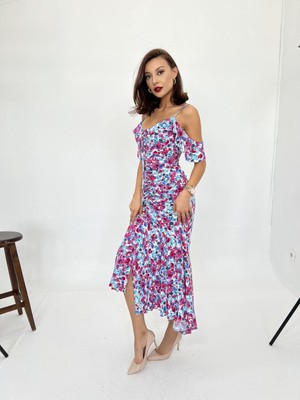 Modaurul 6410 Elbise-Pembe