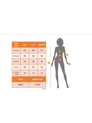 Modaurul Kadın Uzun Kollu Geometrik Yakalı Yandan Yırtmaçlı Uzun Janjan Krep Elbise