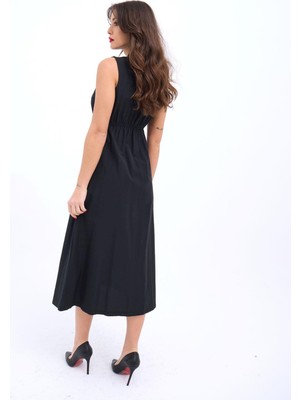 Modaurul 6510 Elbise-Siyah