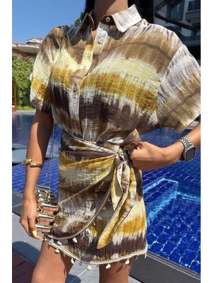 Modaurul Gömlek ve Eteği Aksesuarlı Takım 10211