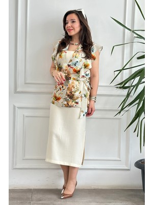 Romantik Elbiseli Takım