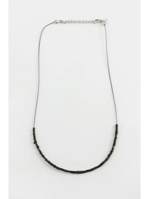 Pileli Store Kum Boncuk Kolye