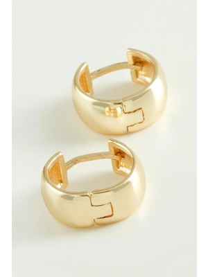 Pileli Store Halka Trend Metal Küpe