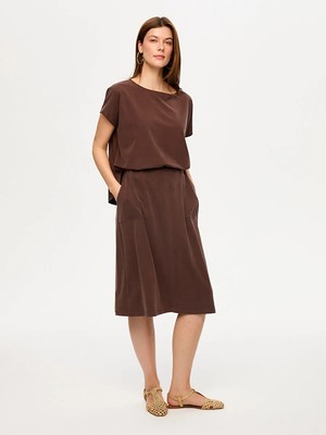 Faik Sönmez Tenselli Örme Comfort Etek S26ETK008