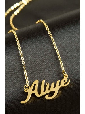 Pileli Store Aliye Isimli Kolye (Kişiye Özel)