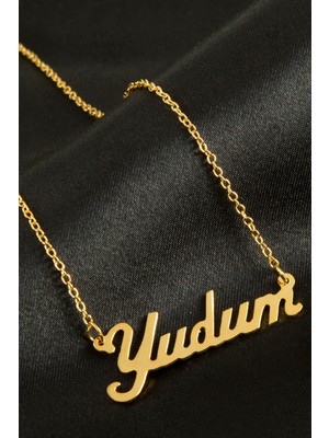 Pileli Store Yudum Isimli Kolye (Kişiye Özel)