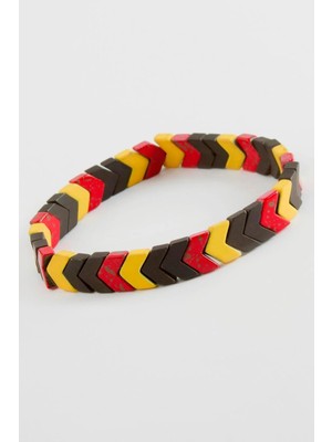 Pileli Store Taraftar Çavuş Hematit Doğaltaş Bileklik