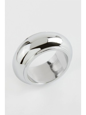 Pileli Store Bombeli Metal Yüzük