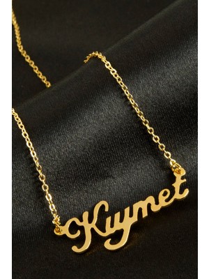 Pileli Store Kıymet Isimli Kolye (Kişiye Özel)