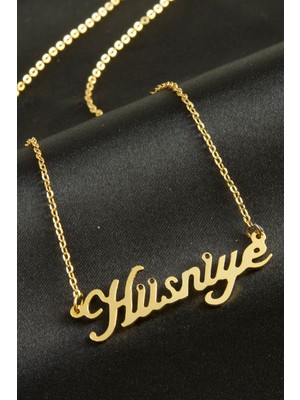 Pileli Store Hüsniye Isimli Kolye (Kişiye Özel)