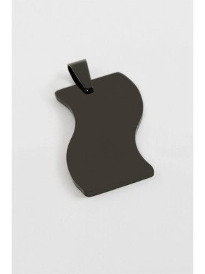 Pileli Store Bayrak Isim Yazılabilir Çelik Kolye Ucu 3 cm