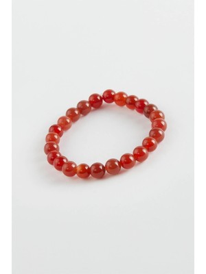 Pileli Store Çocuk Kaplangözü Doğaltaş Bileklik 6 mm