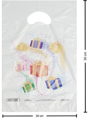 Pileli Store 20*30 El Tutma Poşet Paketi 100'LÜ