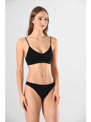 Pileli Store Miss Fit 1315 Ince Askılı Büstiyer