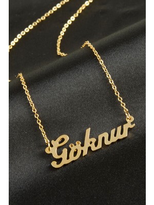 Pileli Store Göknur Isimli Kolye (Kişiye Özel)