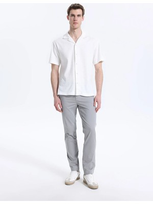 Lee Cooper Gri Erkek Slim Straight Chino Pantolon 262 Lcm 221004 New Chıno 2 Gri