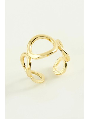 Pileli Store Halka Metal Yüzük