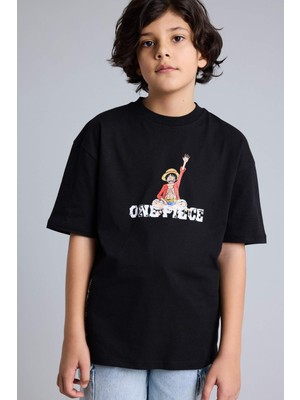 DeFacto One Pıece Oversize Tişört Erkek Çocuk G8912A826SM
