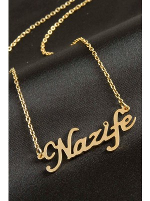 Pileli Store Nazife Isimli Kolye (Kişiye Özel)