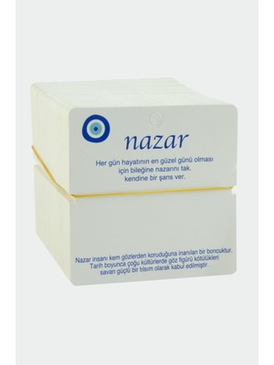 Pileli Store Nazar Bileklik Kartı