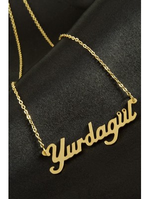 Pileli Store Yurdagül Isimli Kolye (Kişiye Özel)