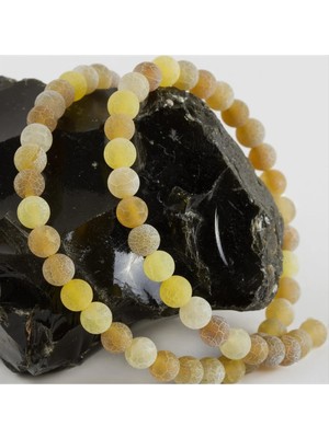 Pileli Store 6 mm Mat Akik Taşı