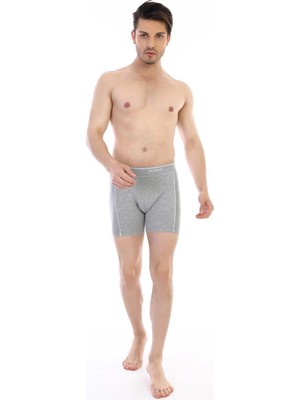 Pileli Store Çift Kaplan 855 Uzun Erkek Boxer