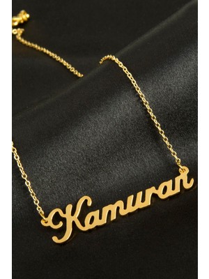 Pileli Store Kamuran Isimli Kolye (Kişiye Özel)